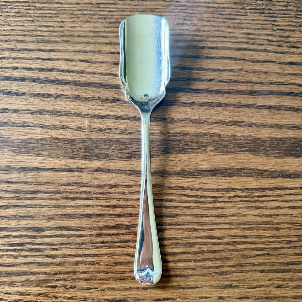 Gentry Silver English Tip Sheffield WA England Solid Cheese Scoop Stainless